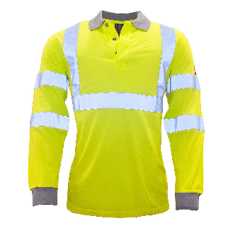 Portwest - Polo manches longues FR antistatique et HV - FR77-Lire la description