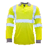 Portwest - Polo manches longues FR antistatique et HV - FR77