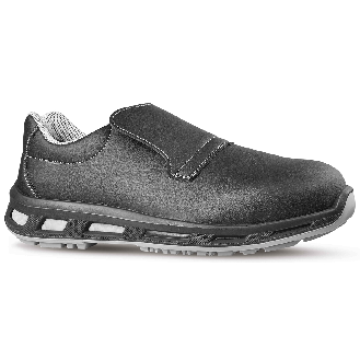 U-Power - Chaussure de sécurité basse sans métal antidérapant hydrofuge NOIR - Environnements aseptisés - S2 SRC-Lire la description