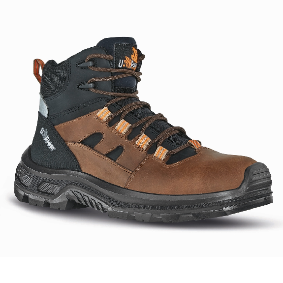 U-Power - Chaussure de sécurité haute sans métal JAZZ - Environnements humides et froids - S3 SRC U-Power - Chaussure de sécurité haute sans métal JAZZ - Environnements humides et froids - S3 SRC-Lire la description