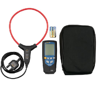 PCE Instruments Stromzange PCE-CM 40 |bis 3000 A |Rogowskispule mit 170 mm Durchmesser |Inrushfunktion |Frequenzmessung-Beschreibung lesen