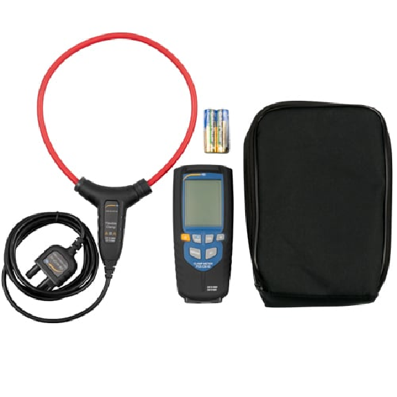 PCE Instruments Stromzange PCE-CM 40 |bis 3000 A |Rogowskispule mit 170 mm Durchmesser |Inrushfunktion |Frequenzmessung-Beschreibung lesen