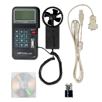 Flügelrad-Anemometer PCE-007-Beschreibung lesen