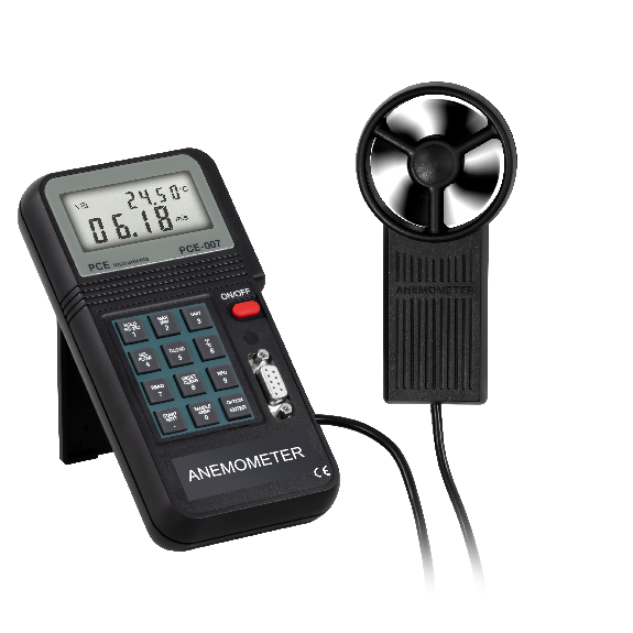 Flügelrad-Anemometer PCE-007-Beschreibung lesen