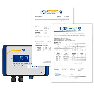 Wind Speed Alarm Controller PCE-WSAC 50-220-Beschreibung lesen