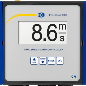 Wind Warnanlage PCE-WSAC 50W 24 Messbereich bis 180 km/h-Beschreibung lesen