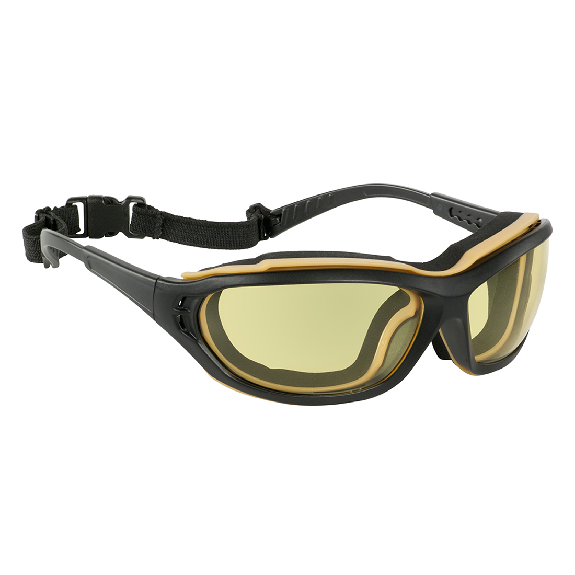 Coverguard - Lunettes de sécurité anti-buée teintée jaune MADLUX (Pack de 10)-Lire la description