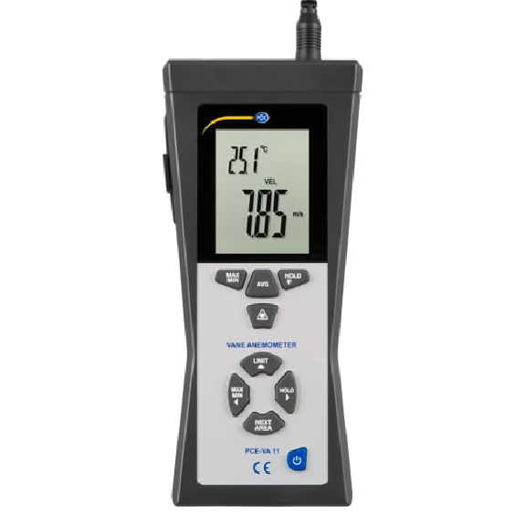 Anemometer PCE-VA 11 Messbereich 0,4 ... 30 m/s |MAX MIN Hold-Funktion |USB Schnittstelle Anemometer PCE-VA 11 Messbereich 0,4 ... 30 m/s |MAX MIN Hold-Funktion |USB Schnittstelle-Beschreibung lesen