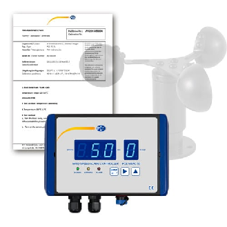 Wind Speed Alarm Controller PCE-WSAC 50-111-Beschreibung lesen