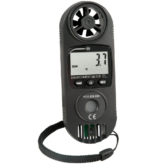 Appareil de mesure climatique PCE-EM 890-Lire la description