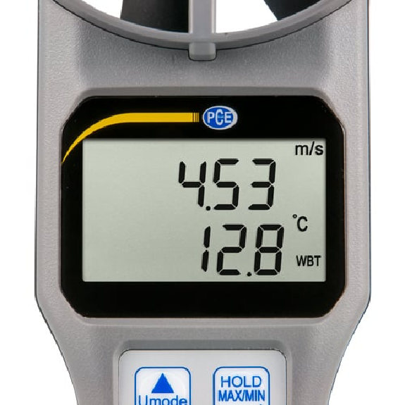 PCE Instruments Anemometer PCE-VA 20 |Windgeschwindigkeit |Volumenstrom |Temperatur |Luftfeuchtigkeit-Beschreibung lesen