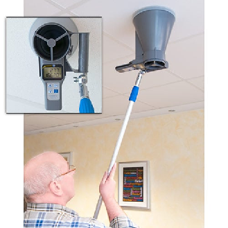 PCE Instruments Anemometer PCE-VA 20 |Windgeschwindigkeit |Volumenstrom |Temperatur |Luftfeuchtigkeit-Beschreibung lesen
