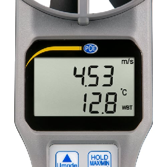 PCE Instruments Anemometer PCE-VA 20 |Windgeschwindigkeit |Volumenstrom |Temperatur |Luftfeuchtigkeit-Beschreibung lesen