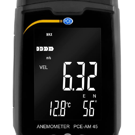 Anémomètre portable PCE-AM 45 Anémomètre portable PCE-AM 45-Lire la description