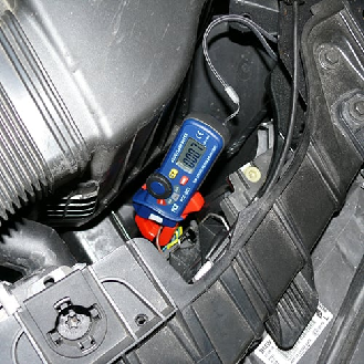 PCE Instruments Stromzange PCE-DC1 |AC / DC Strom-, AC Spannungs- und Frequenzmessung |Zangenöffnung: 18 mm-Beschreibung lesen