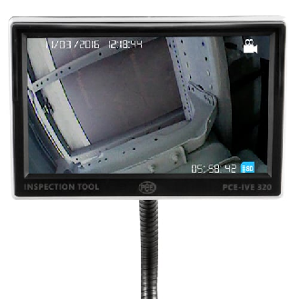 Inspektions-Video-Kamera PCE-IVE 320 mit 5" LCD Display-Beschreibung lesen