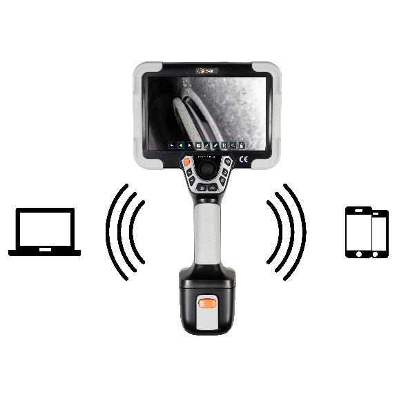 PCE Instruments Video Endoskop PCE-VE 1500-60500 Sondendurchmesser 6 mm |Kabellänge 5 m |Front-View Kamera-Beschreibung lesen
