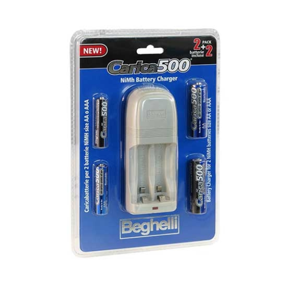 Kit caricatore elettronico con batterie AA e AAA Kit caricatore elettronico con batterie AA e AAA-Leggi tutto