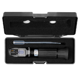PCE Instruments Brix Refraktometer  PCE-032-LED Messbereich 0 ... 32 % Brix |Auflösung 0,2% Brix |Genauigkeit ± 0,2%-Beschreibung lesen