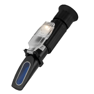 PCE Instruments Brix Refraktometer  PCE-032-LED Messbereich 0 ... 32 % Brix |Auflösung 0,2% Brix |Genauigkeit ± 0,2%-Beschreibung lesen