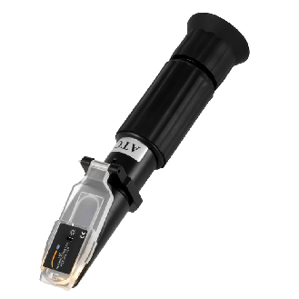 PCE Instruments Brix Refraktometer  PCE-032-LED Messbereich 0 ... 32 % Brix |Auflösung 0,2% Brix |Genauigkeit ± 0,2%-Beschreibung lesen