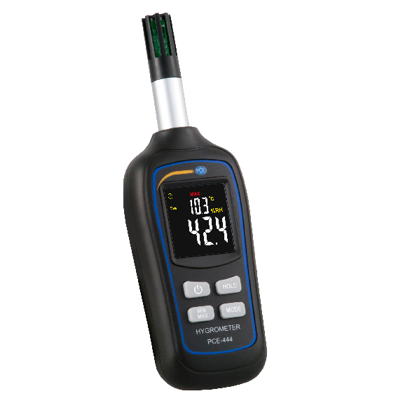 PCE Instruments Thermo-Hygrometer PCE-444 |Messbereich Temperatur: -20  +70 °C |Genauigkeit: 0  100 % r.RH.-Beschreibung lesen