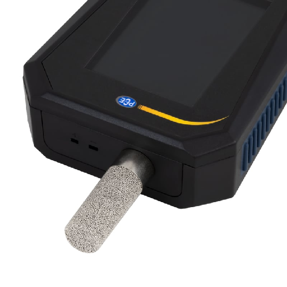PCE Instruments Temperatur-Feuchtelogger  PCE-THD 50S |mit Sintermetallfilter |Feuchtkugeltemperatur, Taupunkt-Beschreibung lesen