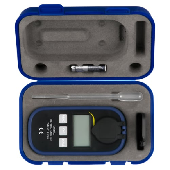 PCE Instruments Digitales Refraktometer PCE-DRP 1 Messparameter Brix |Kaffee p1 |Refraktionsindex PCE Instruments Digitales Refraktometer PCE-DRP 1 Messparameter Brix |Kaffee p1 |Refraktionsindex-Beschreibung lesen