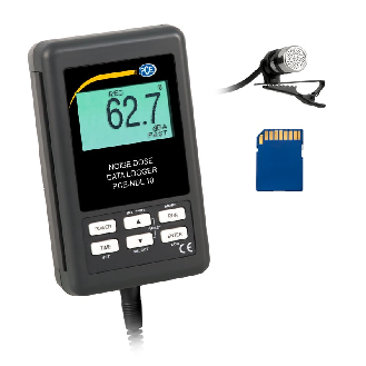 Schalldosimeter PCE-NDL 10 |Messbereich SPL Auto 30 ... 130 dB |Auflösung 0,1 dB-Beschreibung lesen