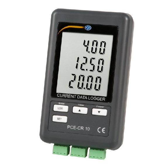 3-Kanal Datenlogger PCE-CR 10 für 0/4 ... 20 mA-Beschreibung lesen
