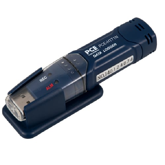PCE Instruments Mini-Datenlogger PCE-HT 71N |Temperatur : -40  +70 °C |Feuchte : 0  100 %-Beschreibung lesen
