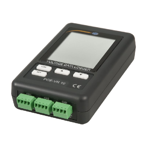 3-Kanal Spannungs-Datenlogger PCE-VR 10-Beschreibung lesen