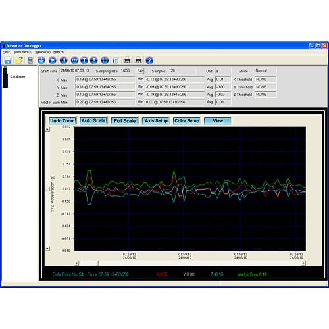 PCE Instruments 3-Achsen-Vibrations-Datenlogger PCE-VD 3 |inkl. 8Mbit Speicherkapazität (168042 Speicherpunkte)-Beschreibung lesen