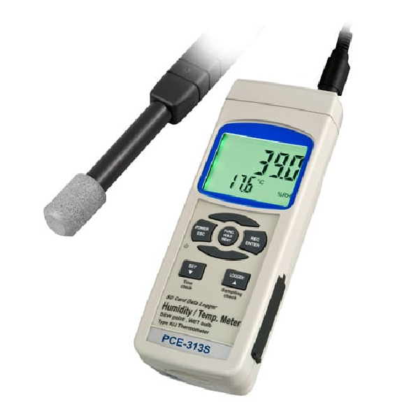 Thermo-Hygrometer PCE-313 S Thermo-Hygrometer PCE-313 S-Beschreibung lesen
