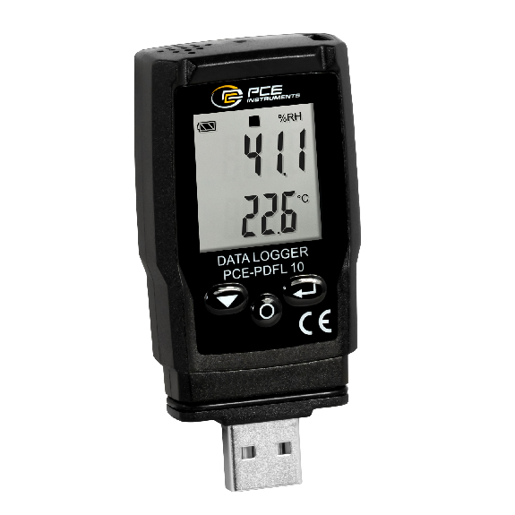 PCE Instruments Enregistreur de données PCE-PDFL 10-Lire la description