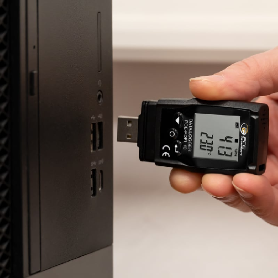 PCE Instruments Enregistreur de données PCE-PDFL 10-Lire la description