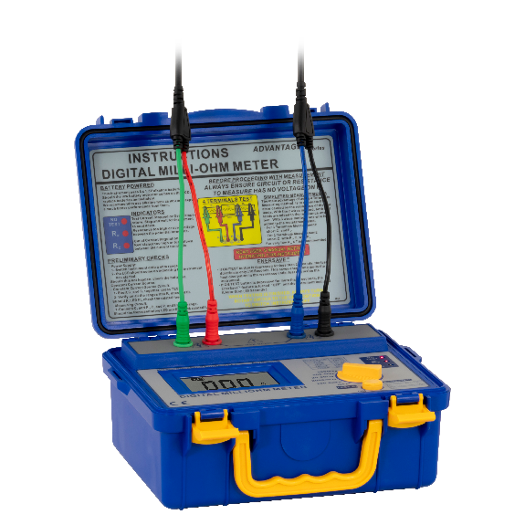 PCE Instruments Milliohmmeter PCE-MO 2002 Messbereich 0  200 m |Genauigkeit ± 0,5 % vom Messwert-Beschreibung lesen