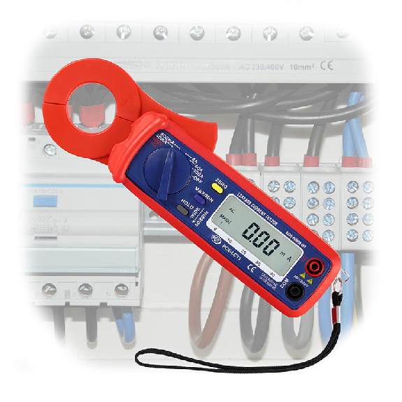 PCE Instruments Leckstromzange PCE-LCT 1 |Messbare elektrische Größen: AC V, AC A, Widerstand-Beschreibung lesen