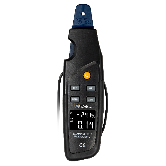 PCE Instruments Pince de courant pour boucle analogique PCE-MCM 10 |Plage de mesure -80  +70 ºC |Résolution 0,1 ºC-Leer más