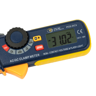 PCE Instruments Digital-Messzange PCE-DC3 |AC / DC Strom-, AC Spannungs- und Frequenzmessung |DCA Nullpunkt-Funktion-Beschreibung lesen