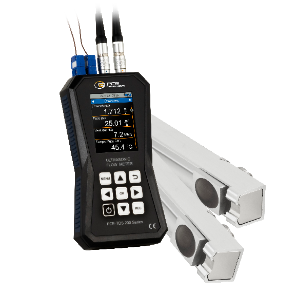 Ultraschall-Durchflussmessgerät PCE-TDS 200+ MR Ultraschall-Durchflussmessgerät PCE-TDS 200+ MR-Beschreibung lesen