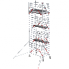 Altrex Fahrgerüst RS Tower 52-S Aluminium mit Safe-Quick und Fiber-Deck Plattform 8,20m AH 1,35x1,85m Altrex Fahrgerüst RS Tower 52-S Aluminium mit Safe-Quick und Fiber-Deck Plattform 8,20m AH 1,35x1,85m