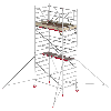 Altrex Fahrgerüst RS Tower 42 Aluminium mit Holz-Plattform 6,20m AH 1,35x2,45m