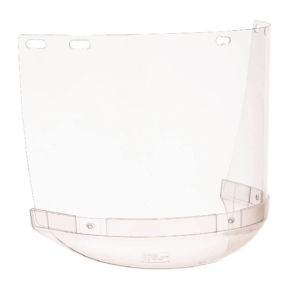 Portwest - Visière de protection en Polycarbonate avec mentonnière-Lire la description