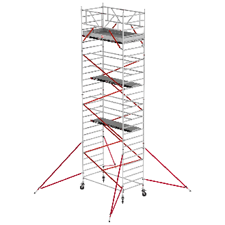 Altrex Fahrgerüst RS Tower 52 Aluminium mit Fiber-Deck Plattform 9,20m AH 1,35x2,45m-Beschreibung lesen