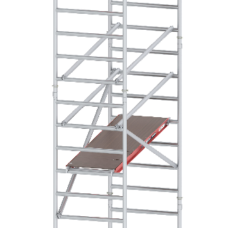 Altrex Fahrgerüst RS Tower 41 PLUS Aluminium mit Safe-Quick und Holz-Plattform 10,20m AH breit 0,90x1,85m-Beschreibung lesen