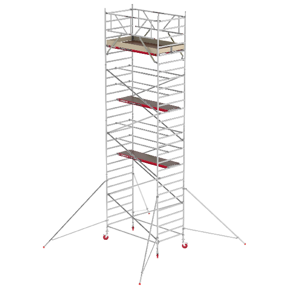 Altrex Fahrgerüst RS Tower 42 Aluminium mit Holz-Plattform 7,20m AH 1,35x2,45m-Beschreibung lesen