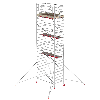 Altrex Fahrgerüst RS Tower 42 Aluminium mit Holz-Plattform 7,20m AH 1,35x2,45m
