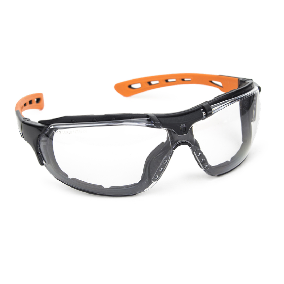 Coverguard - Lunette de sécurité anti-buée incolore EUROLUX (Pack de 10)-Lire la description