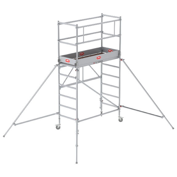 Altrex Klappgerüst RS Tower 34 Aluminium 0,75x1,65m schmal 3,80m Arbeitshöhe-Beschreibung lesen